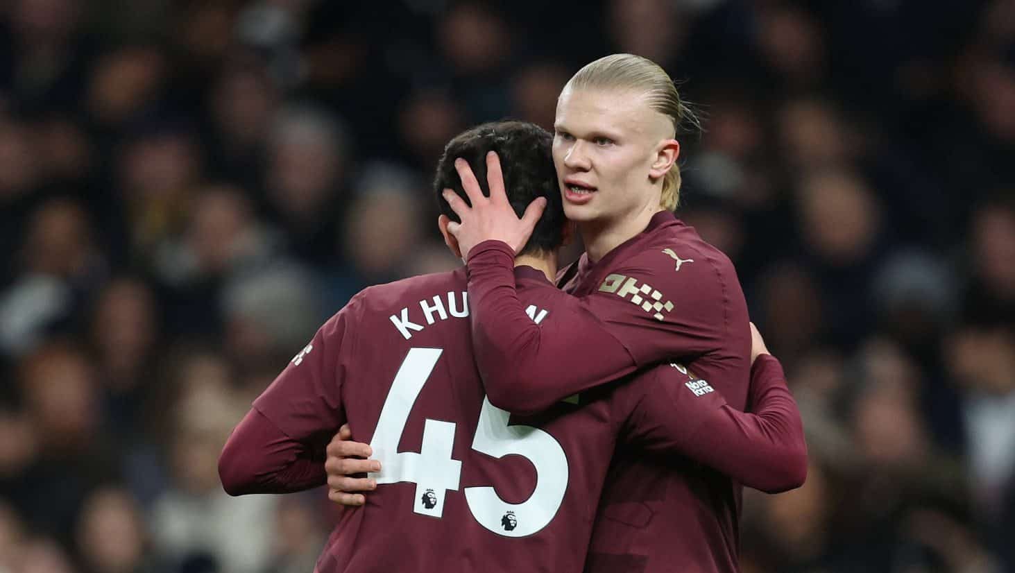 Em vit&oacute;ria sobre o Tottenham, Haaland entrega ao City o que faltou contra o Liverpool