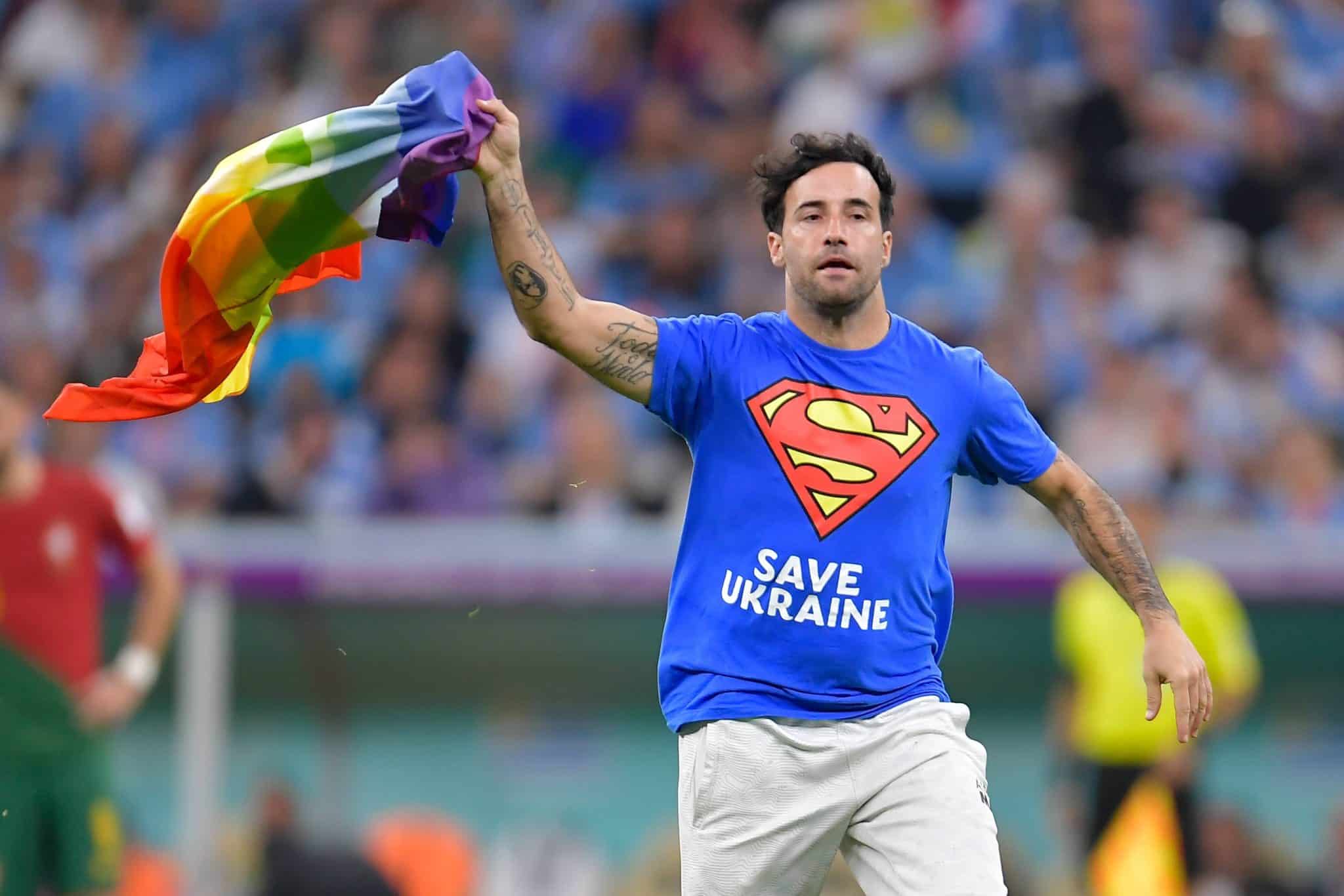 Na Copa do Mundo no Catar, tamb&eacute;m havia preocupa&ccedil;&otilde;es em rela&ccedil;&atilde;o &agrave; seguran&ccedil;a da comunidade LGBTQIA+ Foto: (Imago)