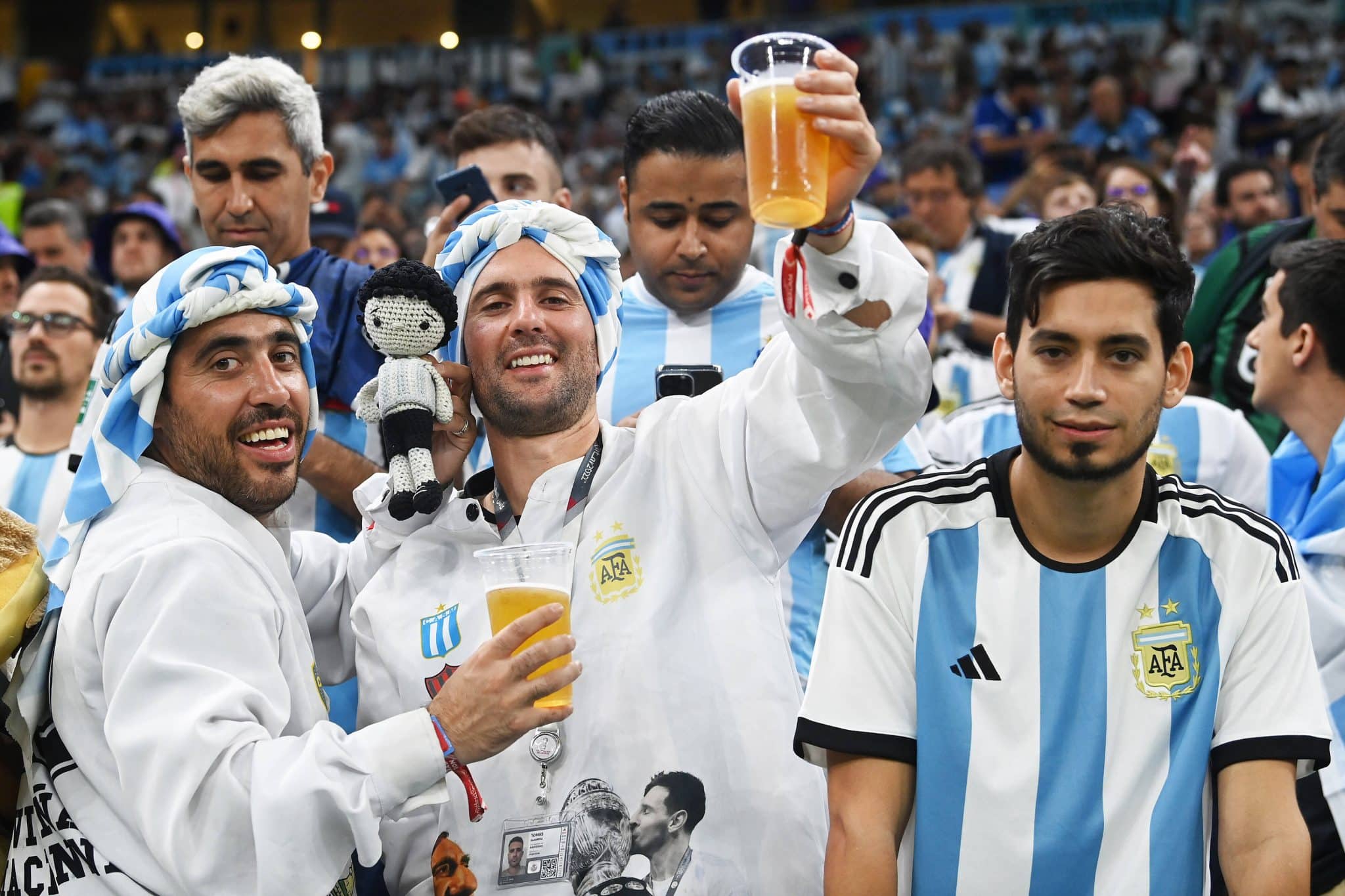 Na Ar&aacute;bia Saudita, o consumo de &aacute;lcool durante a Copa do Mundo de 2034 ser&aacute; proibido Foto: (Imago)