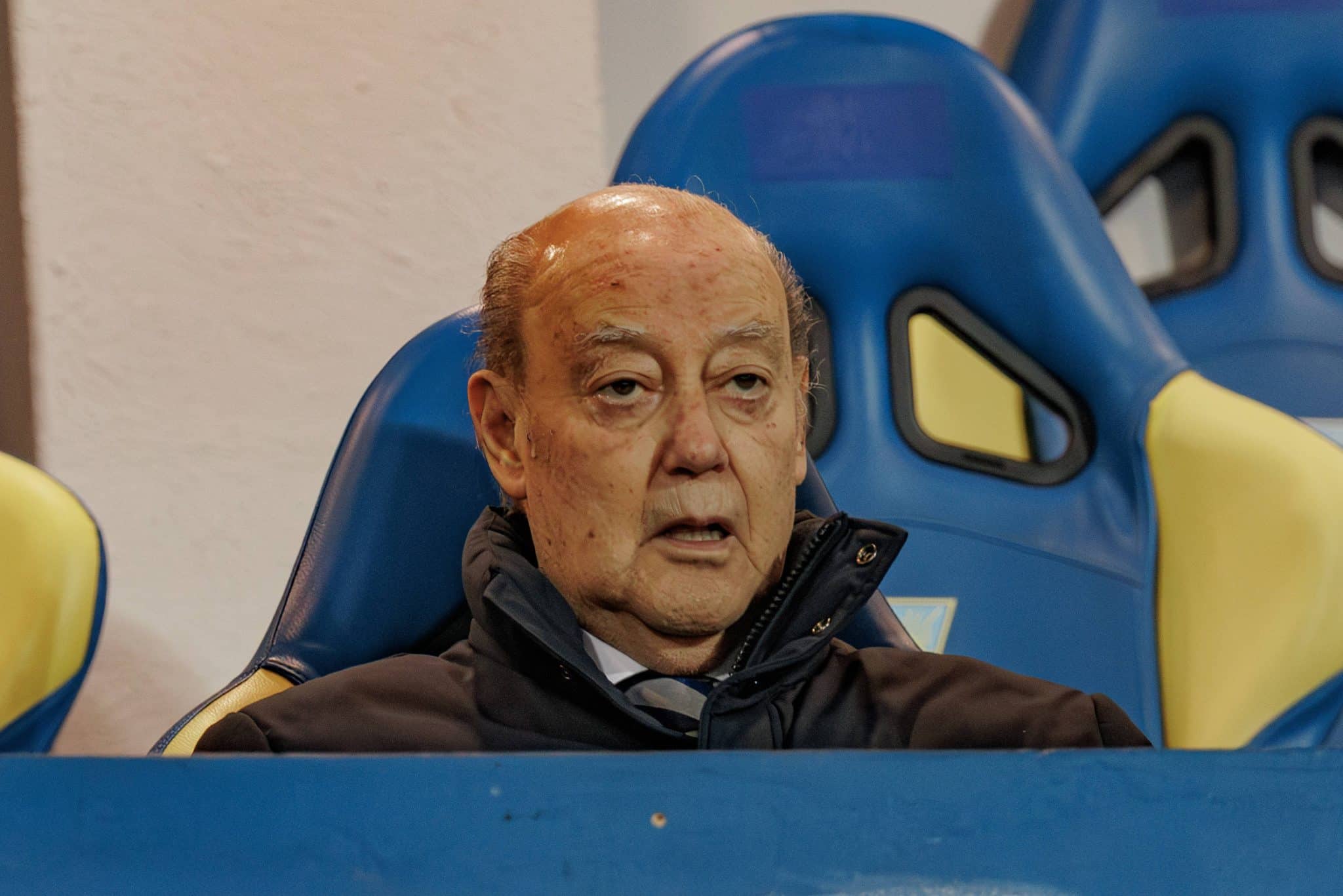 Jorge Nuno Pinto da Costa during Liga Portugal game between GD Estoril Praia and FC Porto at Estadio Antonio Coimbra da