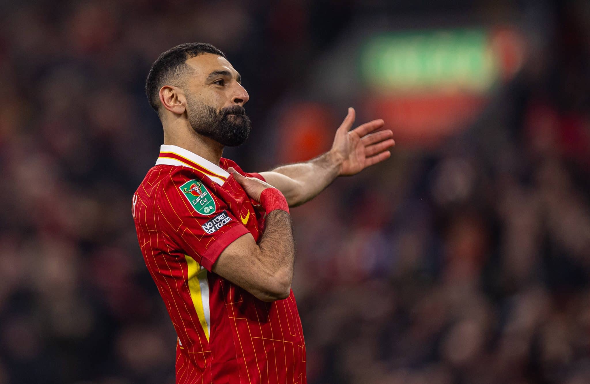 Mohamed Salah comandou o Liverpool rumo a Wembley Foto: (Imago)