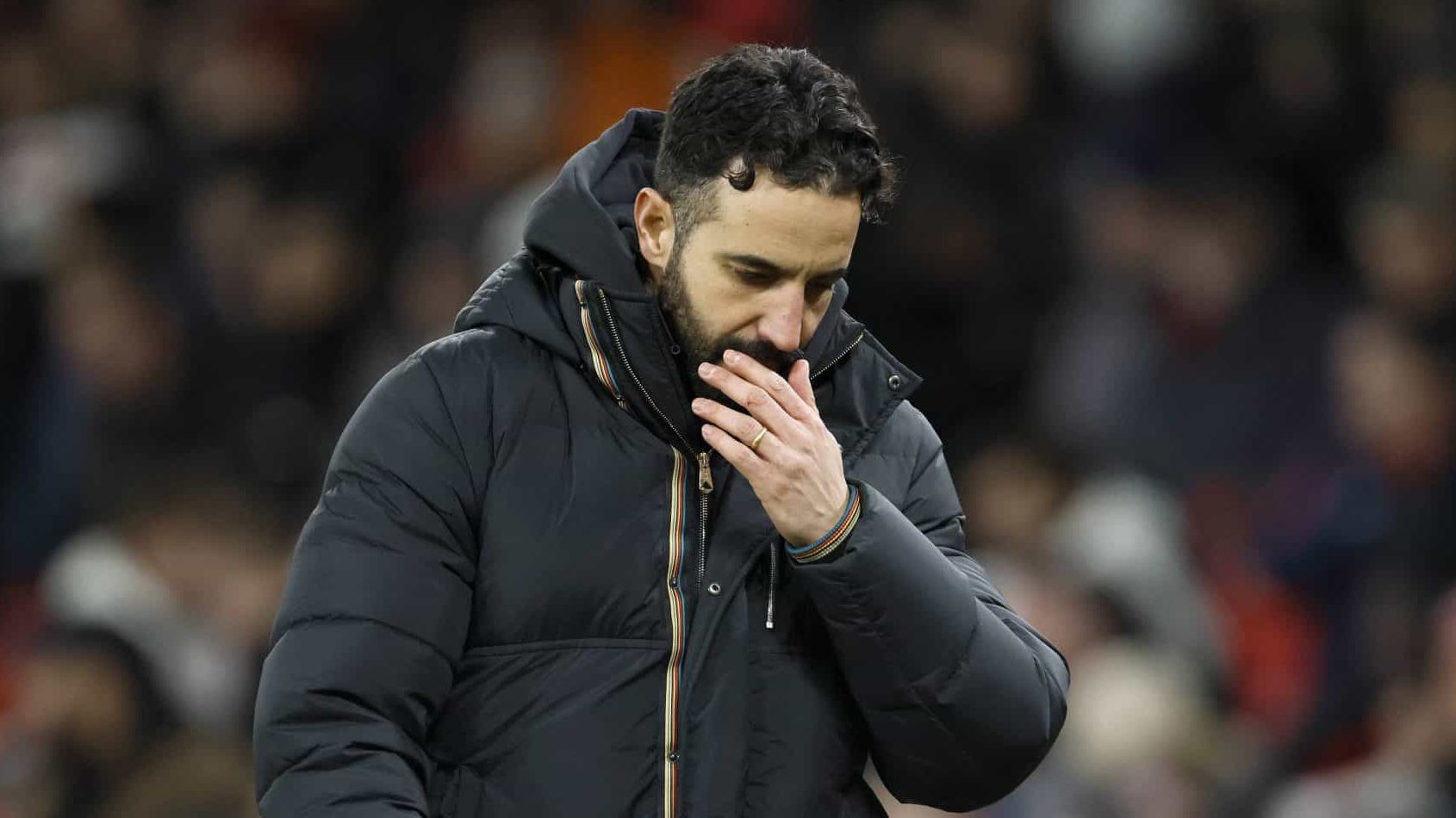 R&uacute;ben Amorim, t&eacute;cnico do Manchester United Foto: (Imago)