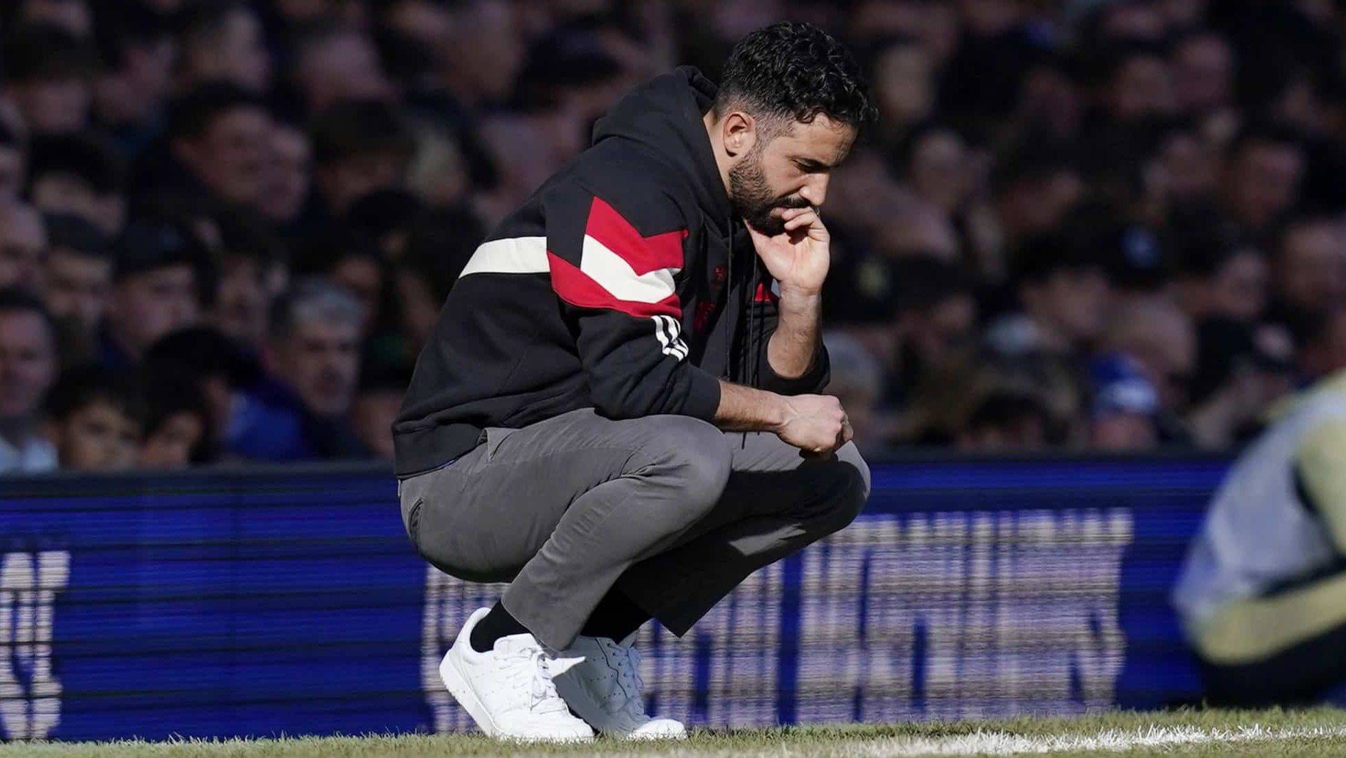 R&uacute;ben Amorim, t&eacute;cnico do Manchester United Foto: (Imago)