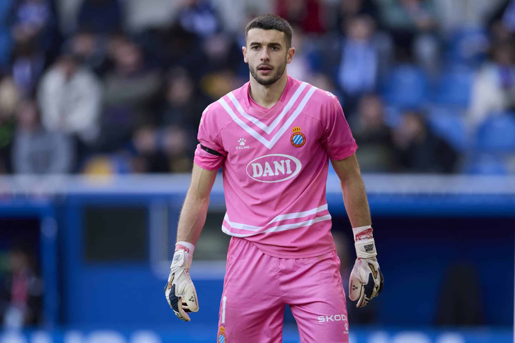 Joan Garc&iacute;a em a&ccedil;&atilde;o pelo Espanyol