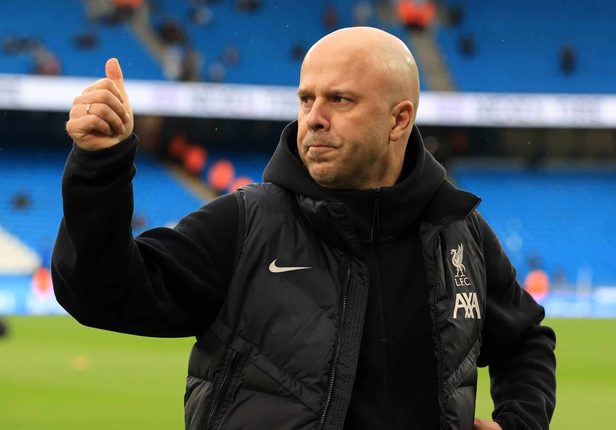 Arne Slot, t&eacute;cnico do Liverpool Foto: (Imago)