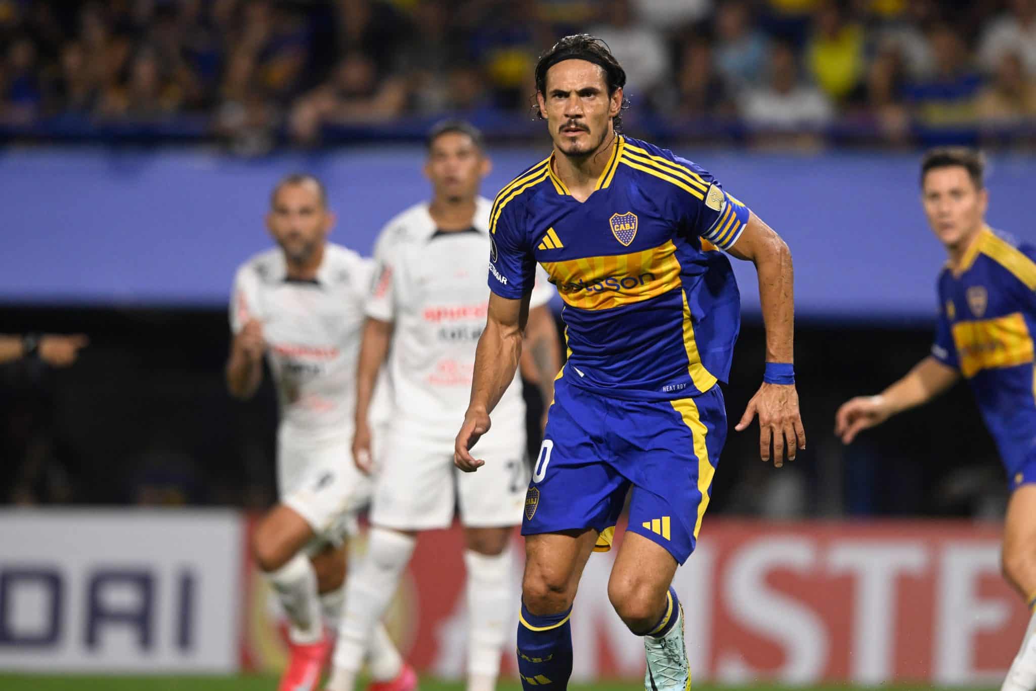 Edinson Cavani, do Boca Juniors  Foto: (Imago)