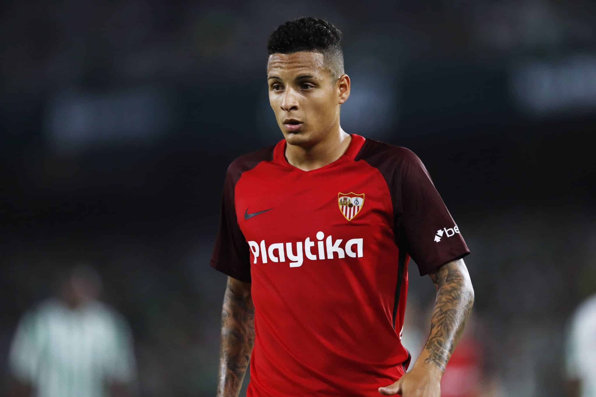 Guilherme Arana pelo Sevilla Foto: (Imago)