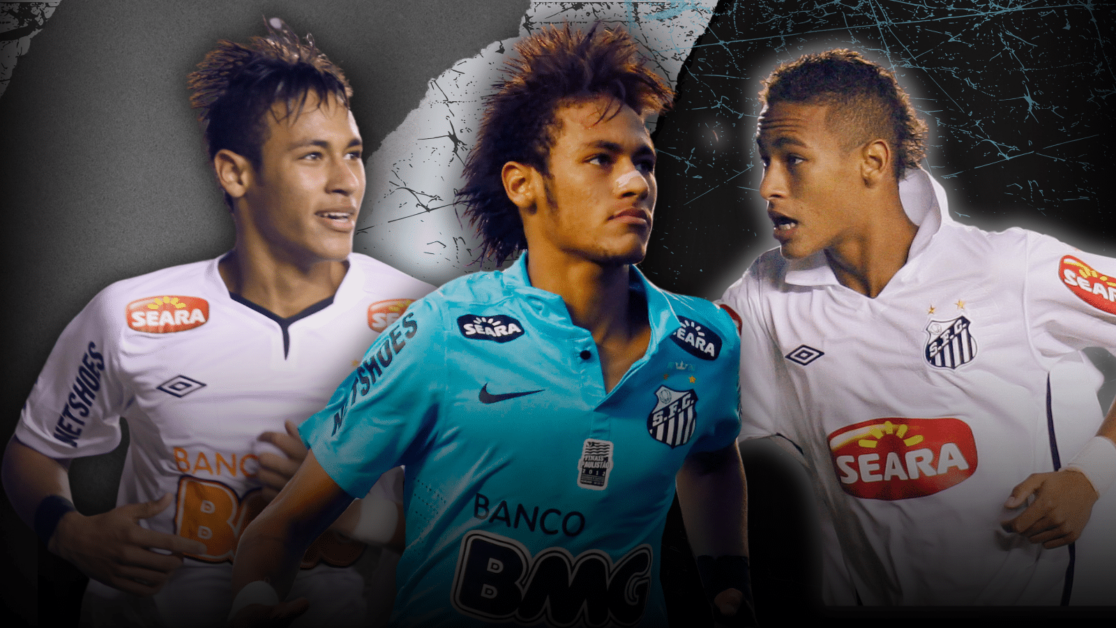 Os 10 melhores jogos de Neymar com a camisa do Santos