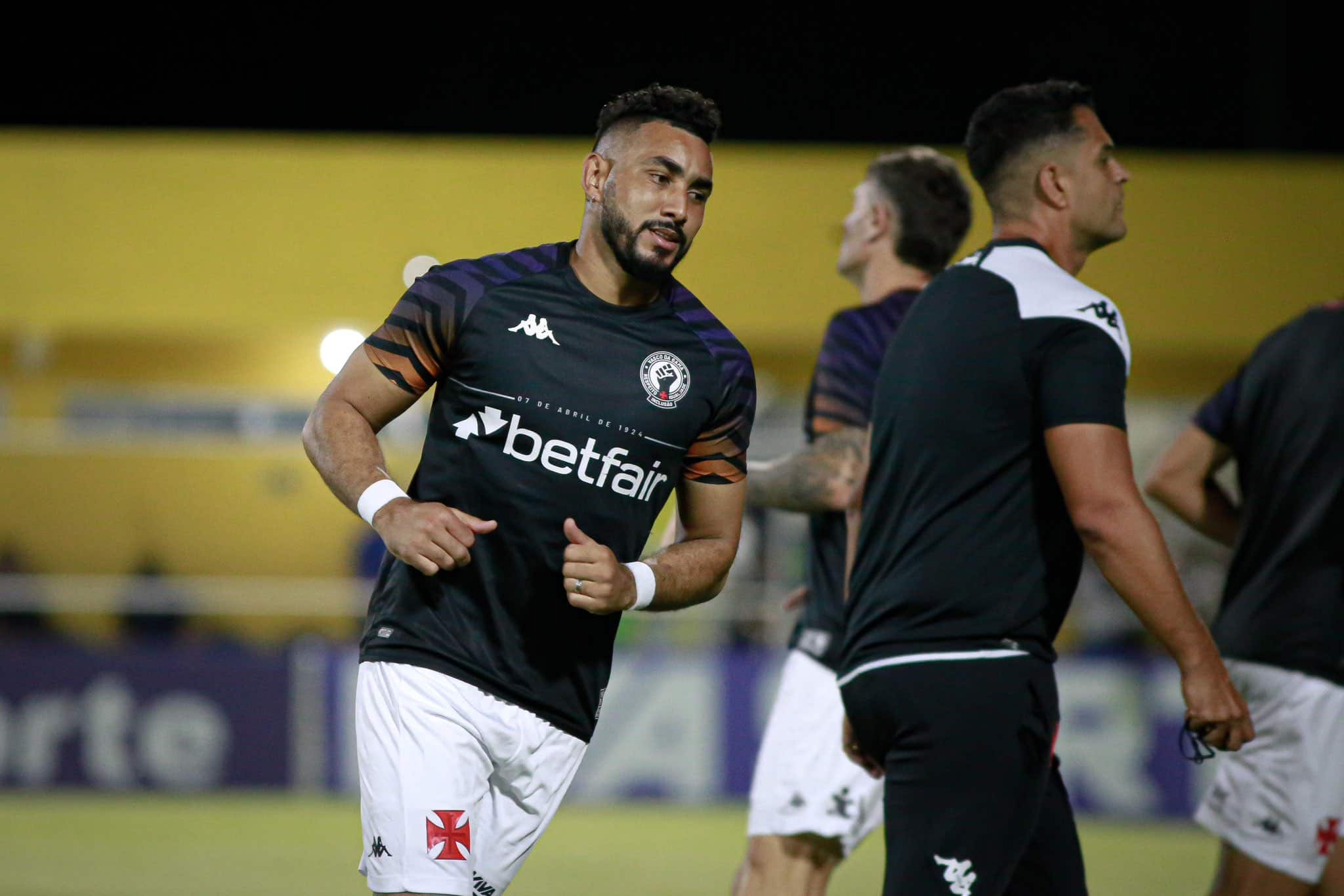 Payet durante aquecimento pelo Vasco da Gama (Foto: Matheus Lima/Vasco da Gama)