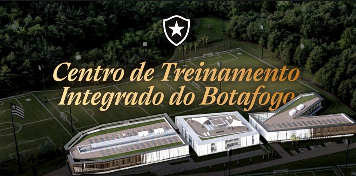 Botafogo deu spoiler de como ficar&aacute; parte do CT do clubes (Foto: Reprodu&ccedil;&atilde;o/Botafogo)