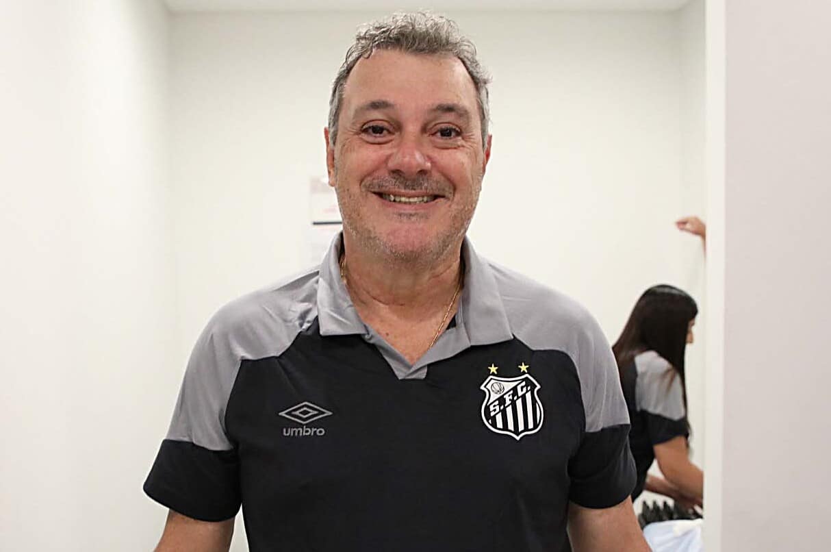 Jos&eacute; Renato Quaresma, diretor das categorias de base do Santos