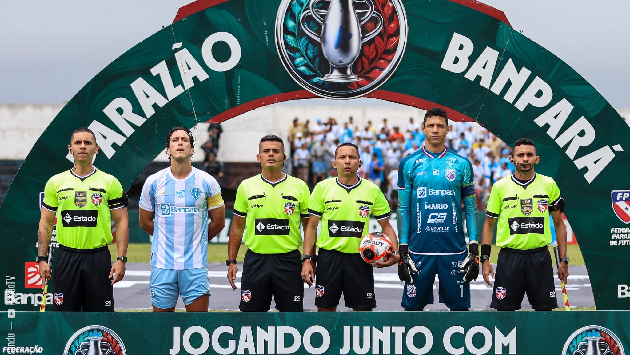 Paraz&atilde;o estava nas quartas de final antes da suspens&atilde;o do campeonato (Foto: Jorge Lu&iacute;s Totti/Paysandu)