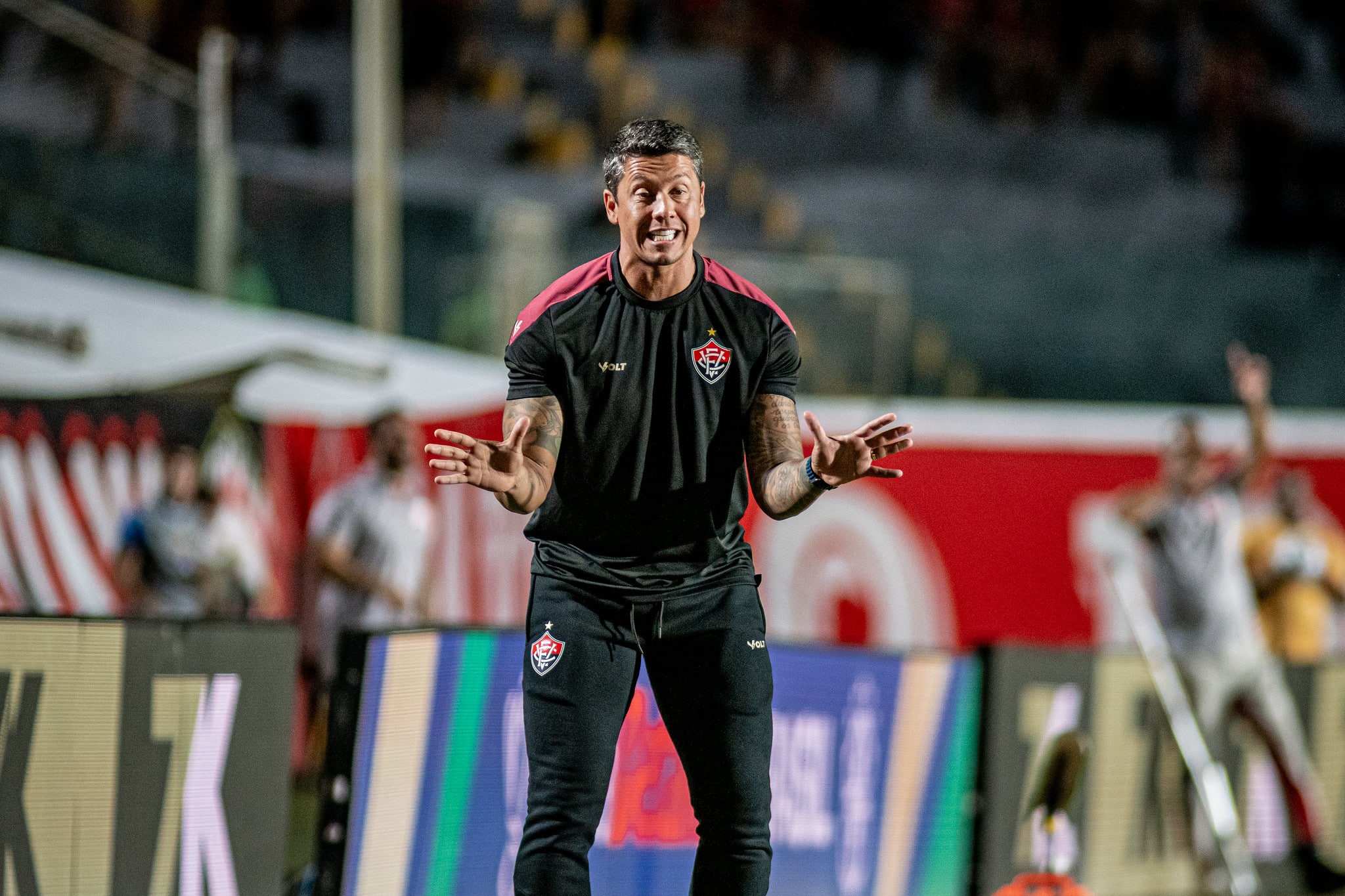 Thiago Carpini, t&eacute;cnico do Vit&oacute;ria Foto: (Victor Ferreira/EC Vit&oacute;ria)