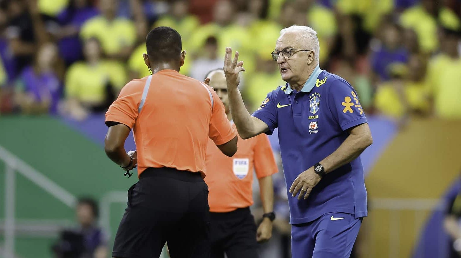 Dorival fez sete substitui&ccedil;&otilde;es em Brasil x Col&ocirc;mbia