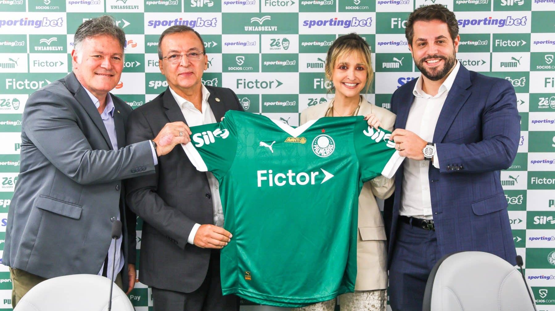 Palmeiras aumenta patroc&iacute;nios em 46% e fortalece dois poss&iacute;veis sucessores de Leila Pereira