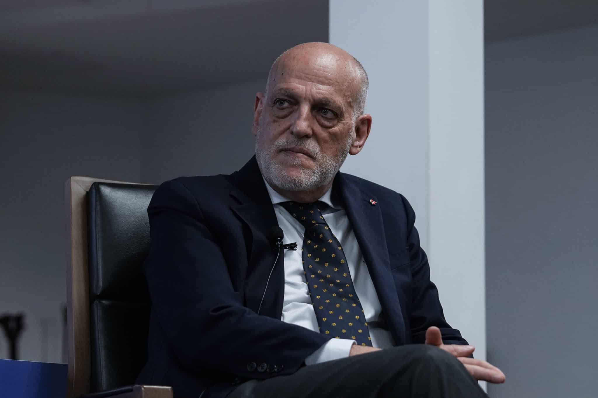 Ancelotti mant&eacute;m cr&iacute;ticas a Javier Tebas em rela&ccedil;&atilde;o ao calend&aacute;rio do futebol espanhol