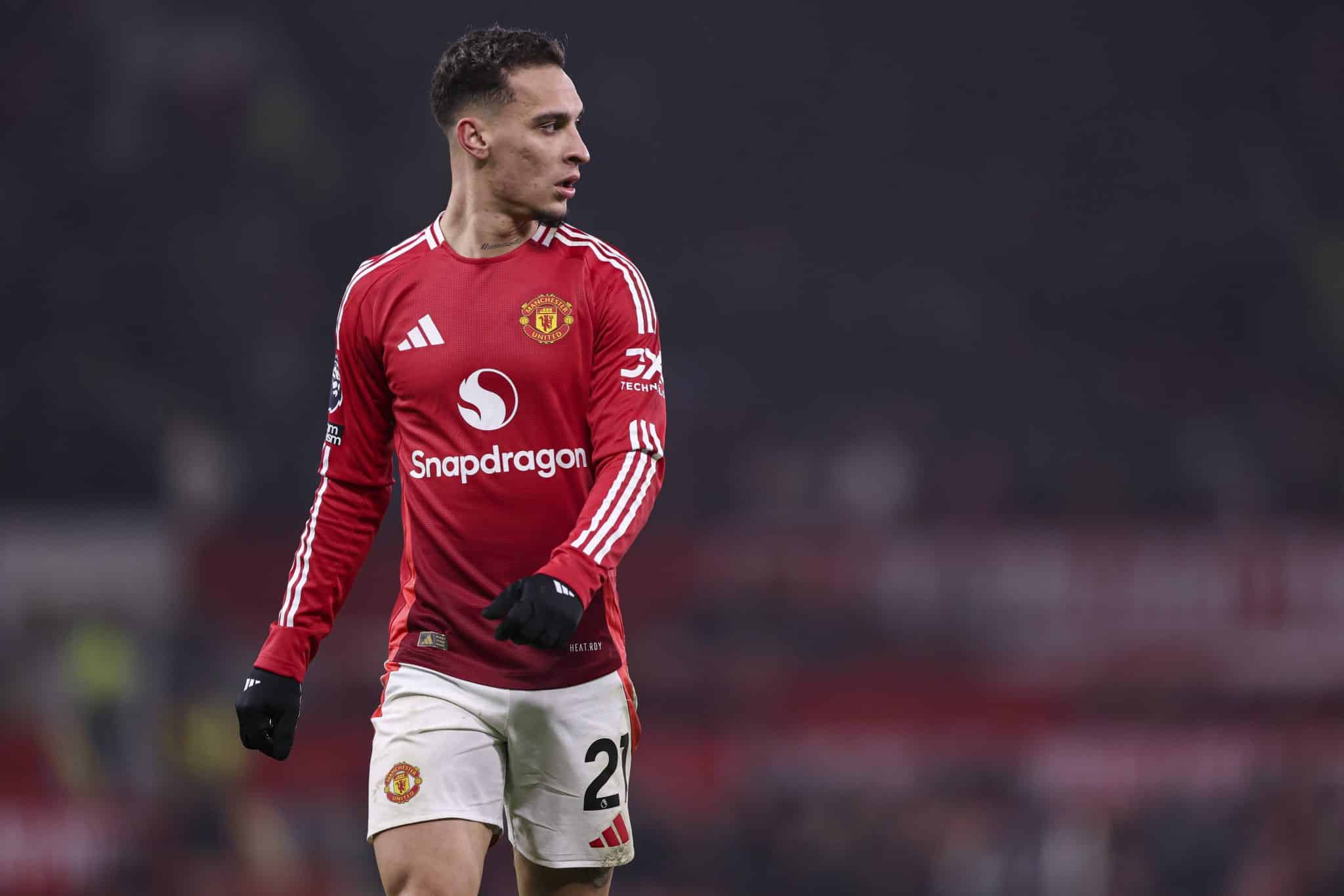 Antony acabou eliminado pelo Sevilla na Liga Europa de 2022/2023, enquanto defendia o Manchester United