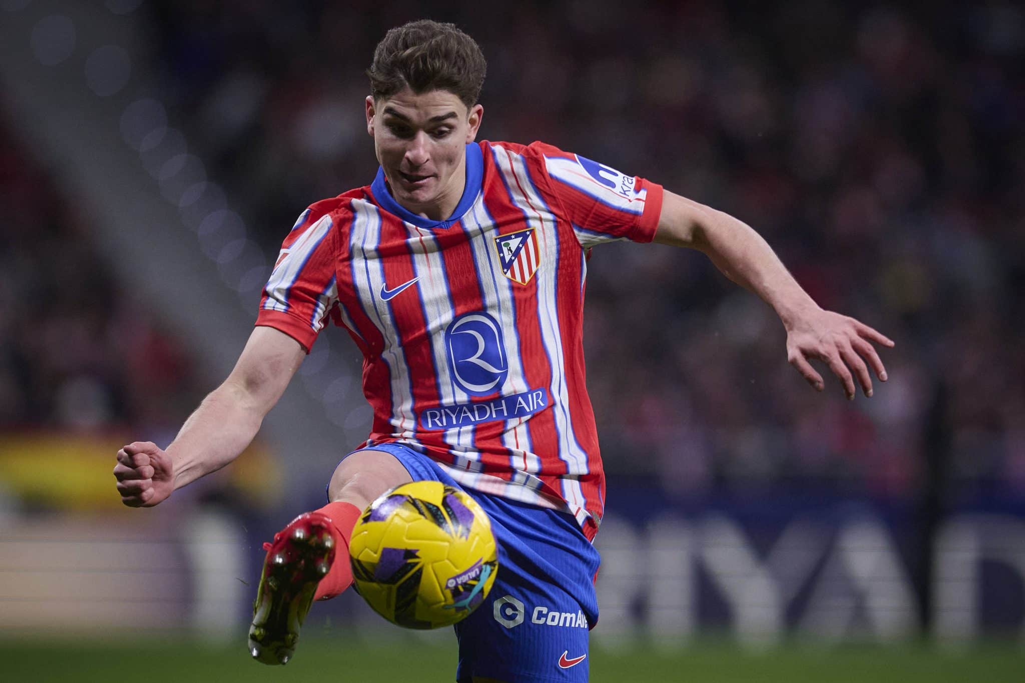 Julian &Aacute;lvarez, do Atl&eacute;tico de Madrid, se tornou alvo do Liverpool para a pr&oacute;xima temporada