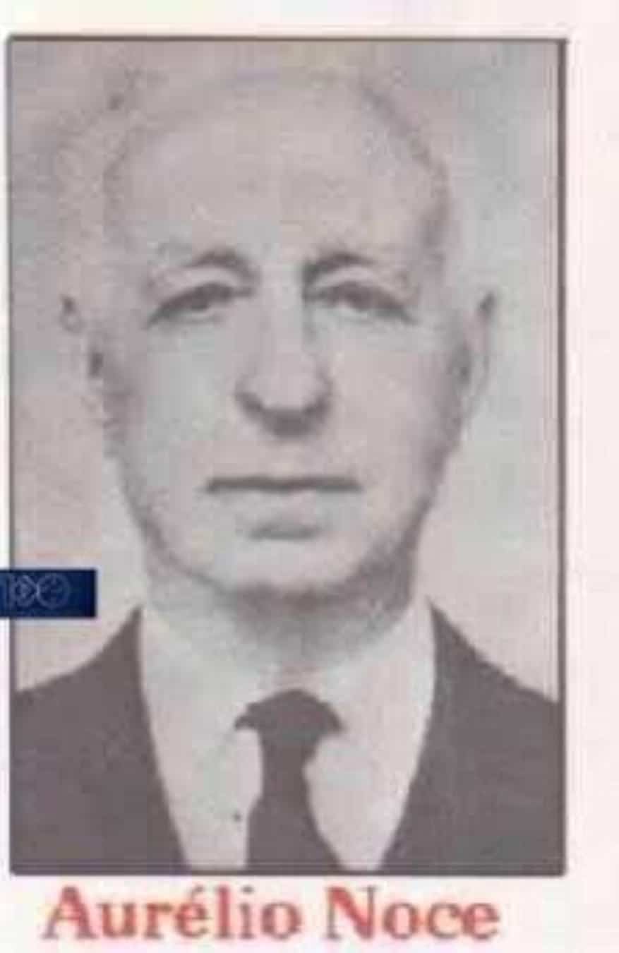 Aur&eacute;lio Noce, primeiro presidente da hist&oacute;ria do Cruzeiro