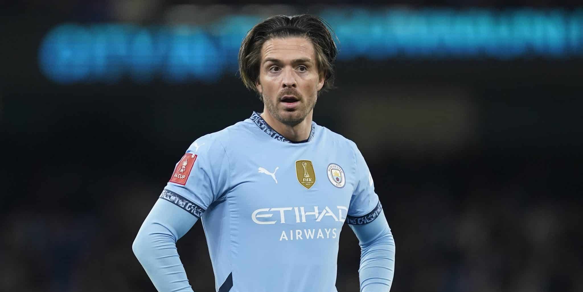 Grealish em a&ccedil;&atilde;o pelo Manchester City
