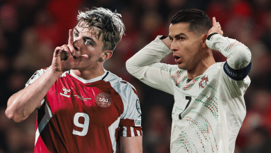 Decep&ccedil;&atilde;o do United supera &iacute;dolo Cristiano Ronaldo em vit&oacute;ria da Dinamarca sobre Portugal