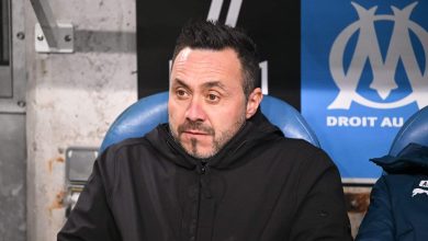 De Zerbi chama aten&ccedil;&atilde;o de atacante problema do Marseille: &lsquo;Irregular como as ondas&rsquo;