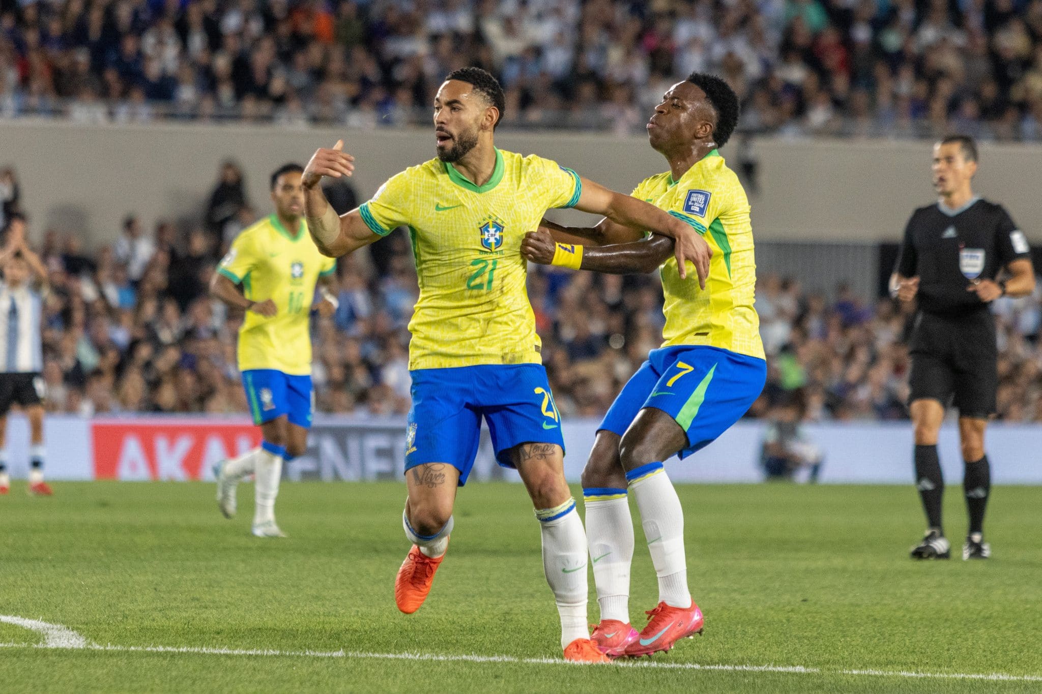Matheus Cunha fez gol e ainda falou sobre o vexame da Sele&ccedil;&atilde;o para a Argentina