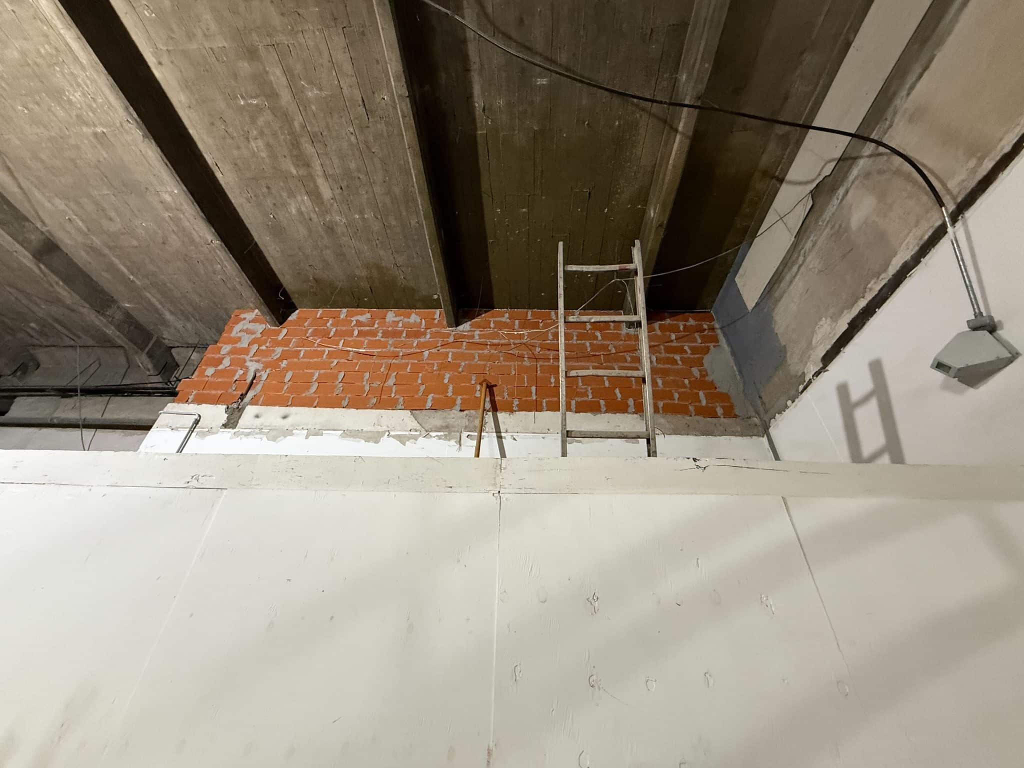 As obras no Est&aacute;dio Monumental de N&uacute;&ntilde;ez
