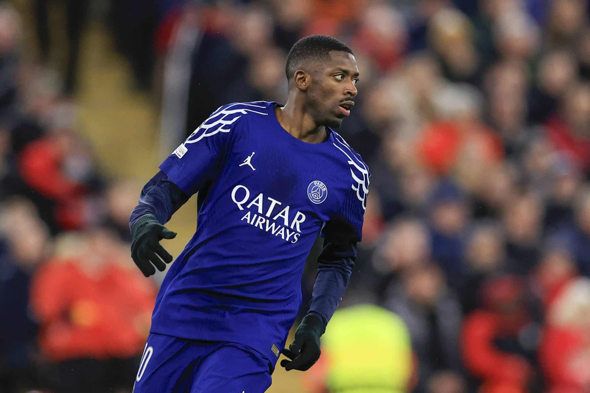 Dembel&eacute; assumiu o posto de homem gol no PSG e faz uma de suas melhores temporadas da carreira.