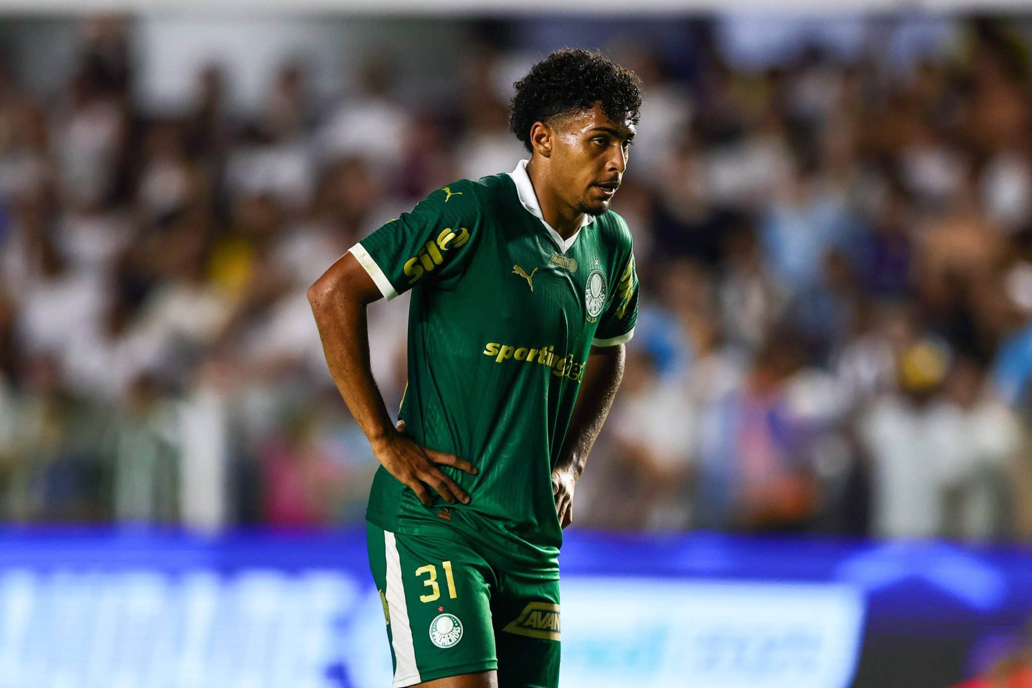 Luighi do Palmeiras desabafou ap&oacute;s sofrer racismo na estreia do Verd&atilde;o na Libertadores Sub-20