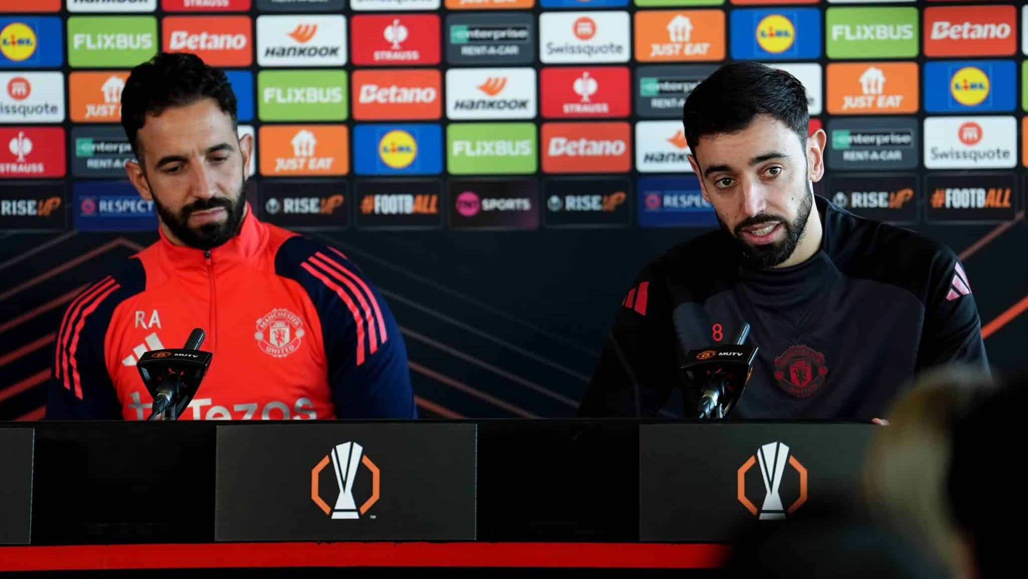 R&uacute;ben Amorim Bruno Fernandes Manchester United