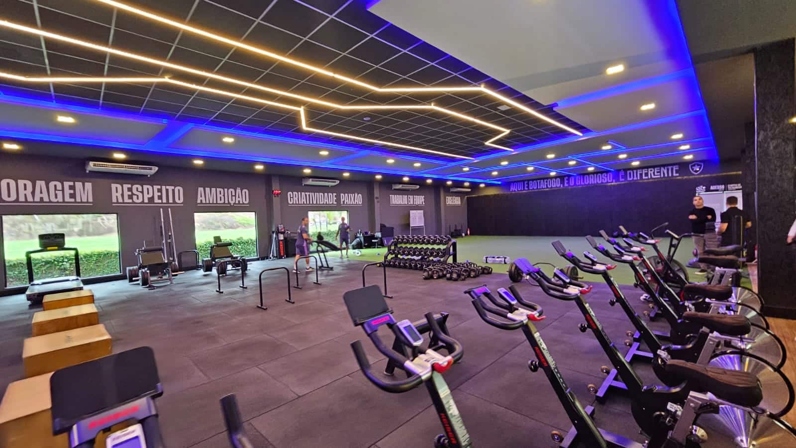 CT do Botafogo ter&aacute; uma "&aacute;rea molhada" a partir do segundo semestre de 2024 (Foto: Gabriel Rodrigues/Trivela)