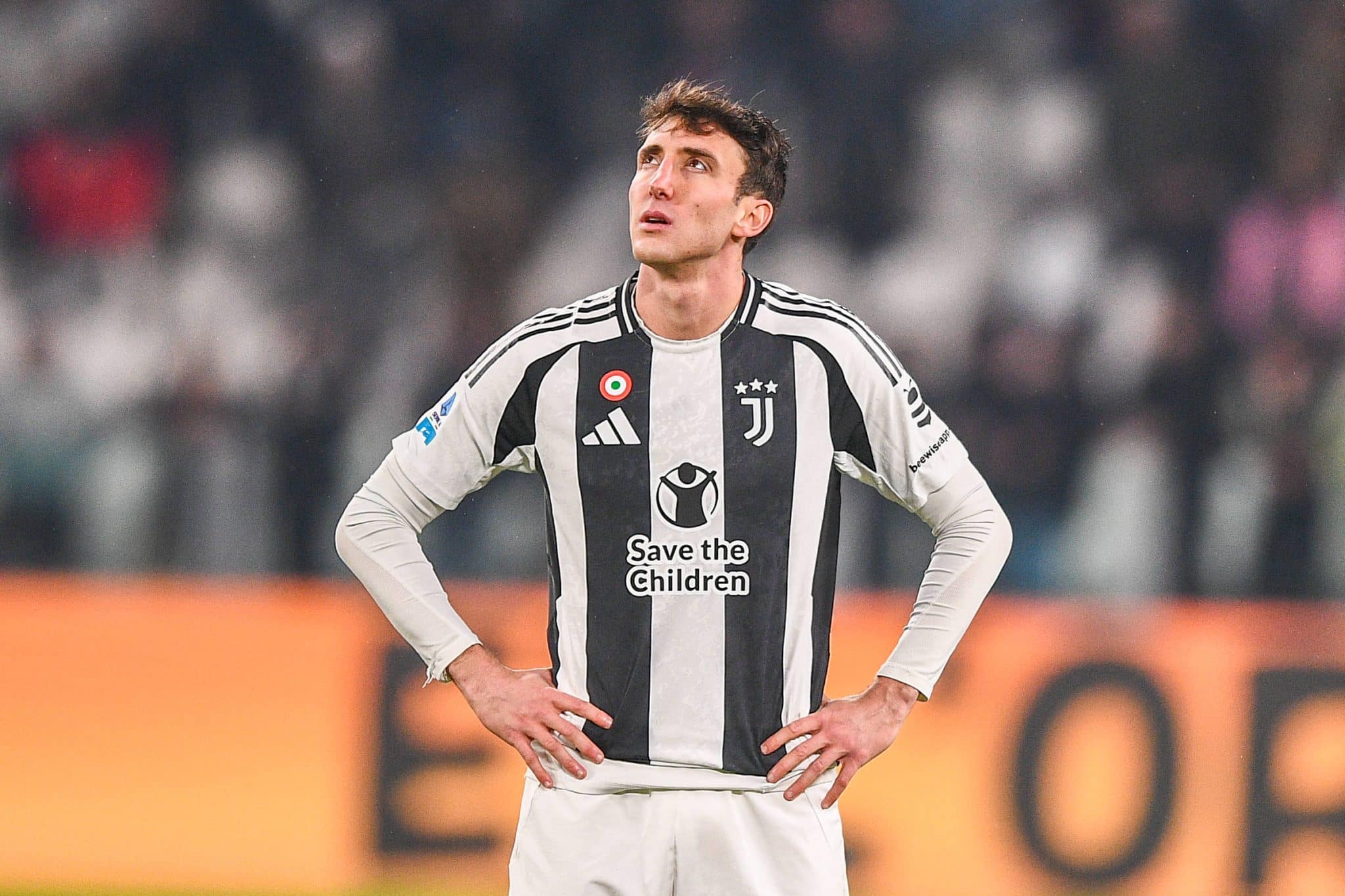 Andrea Cambiaso em ação pela Juventus