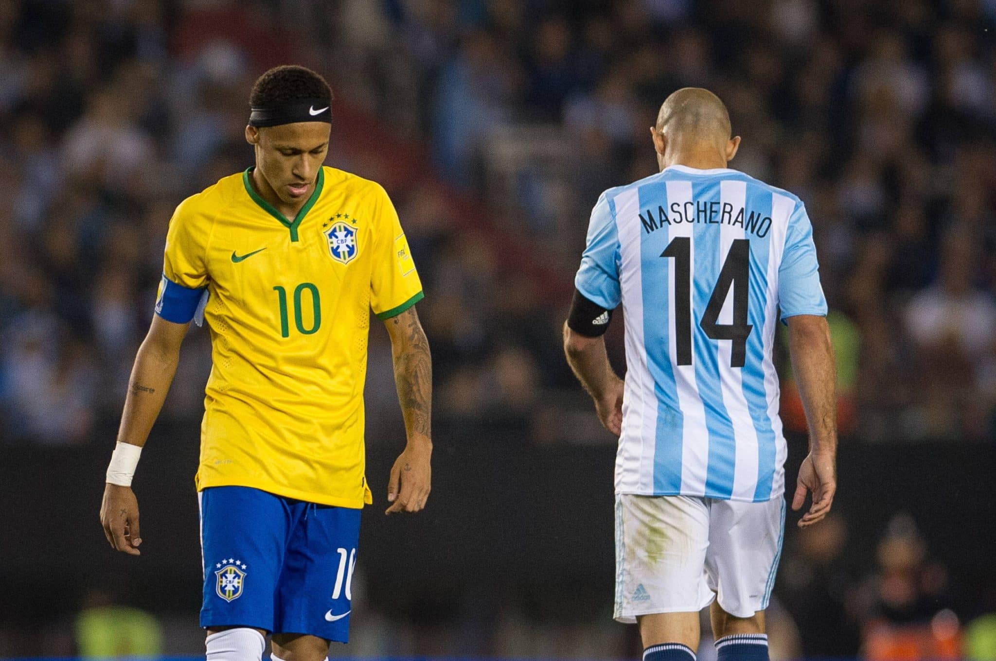 Fu&szlig;ball WM Quali Argentinien Brasilien Argentina x Brasil BUENOS AIRES AR 11 13 2015 ARGENTI