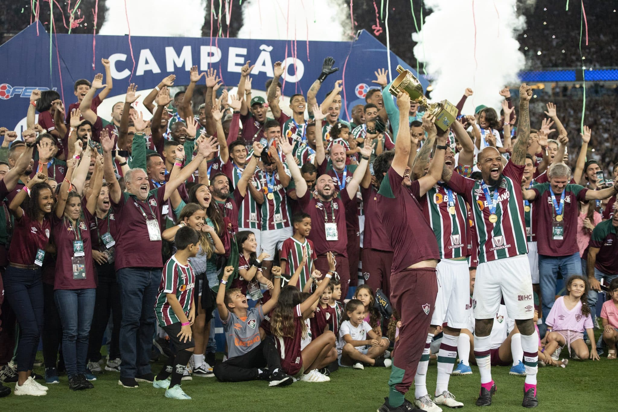 Fluminense se sagrou bicampe&atilde;o carioca em 2023 sobre o Flamengo