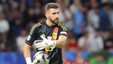 &lsquo;Pat&eacute;tico&rsquo;: Goleiro da Espanha se recusa a responder jornalista ap&oacute;s treta na Euro