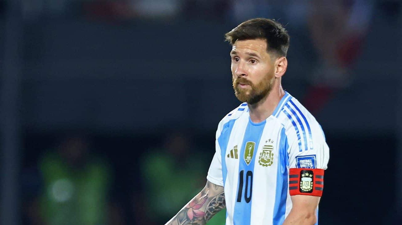 Messi em a&ccedil;&atilde;o pela Argentina