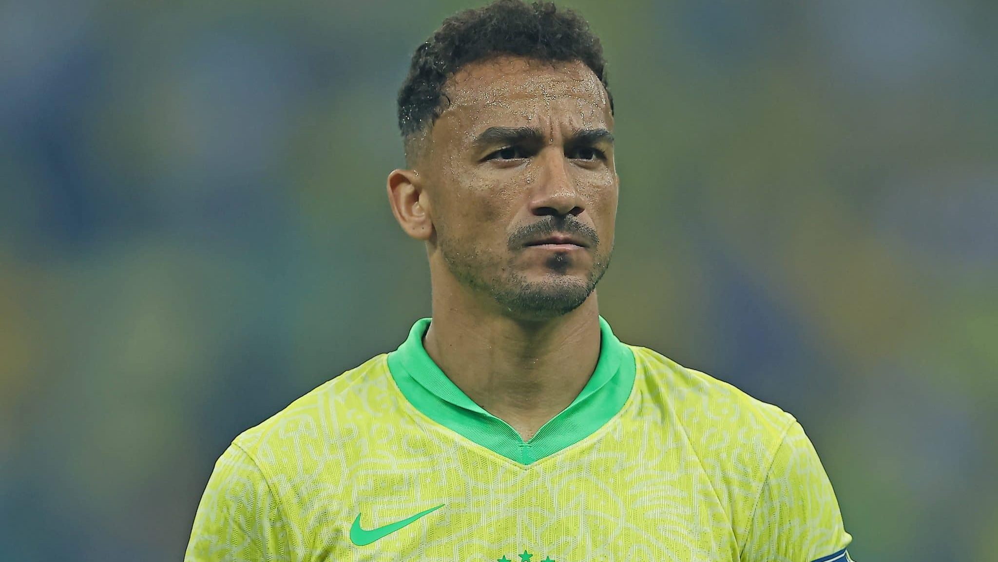 Danilo pela sele&ccedil;&atilde;o brasileira (Foto: Imago)