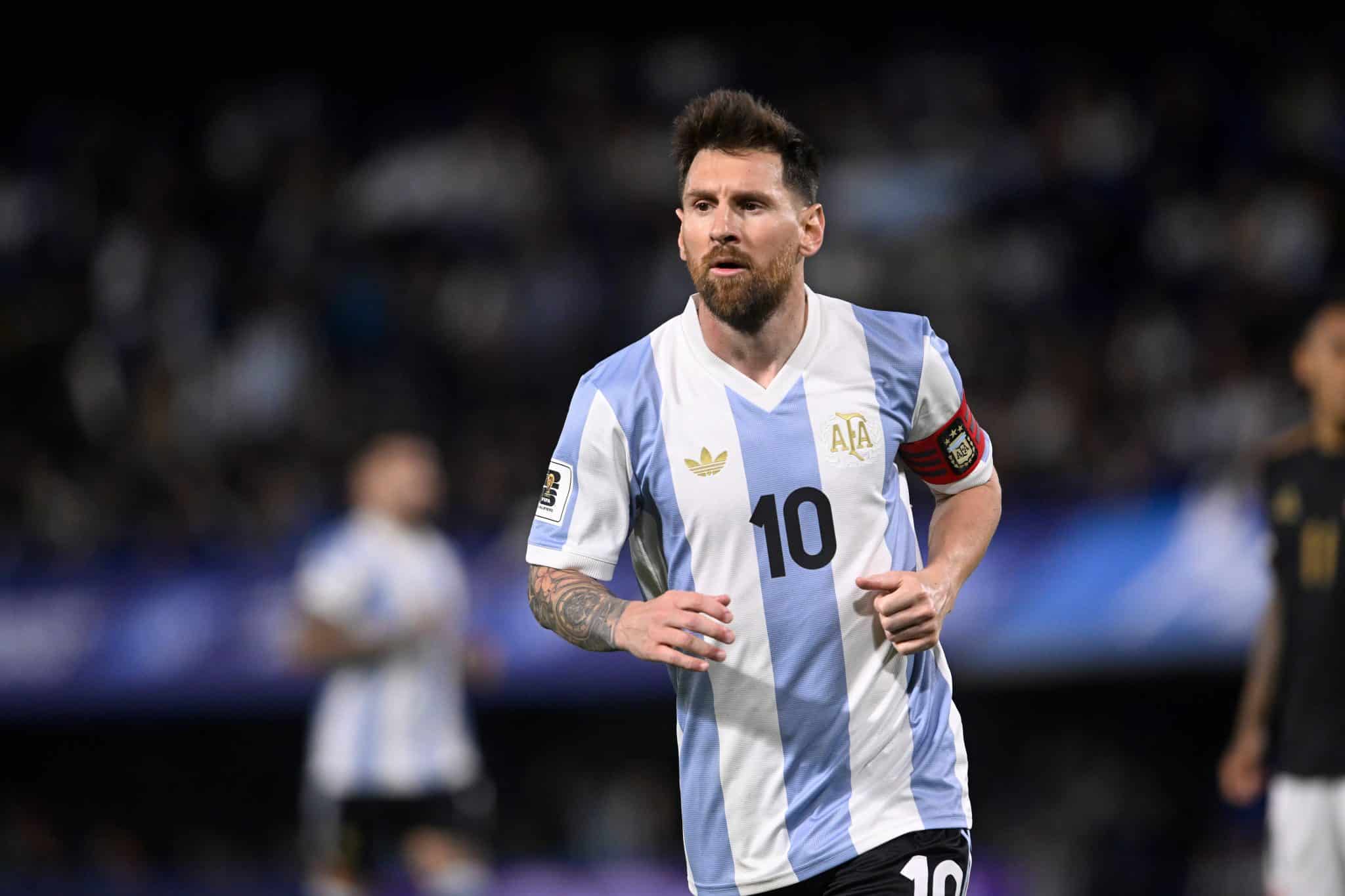 Messi em a&ccedil;&atilde;o pela sele&ccedil;&atilde;o argentina