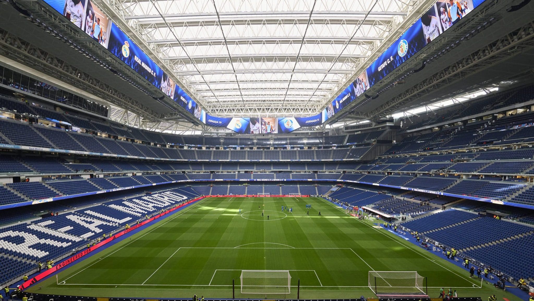 Santiago Bernab&eacute;u est&aacute; entre os cinco melhores est&aacute;dios do mundo Foto: (Imago)