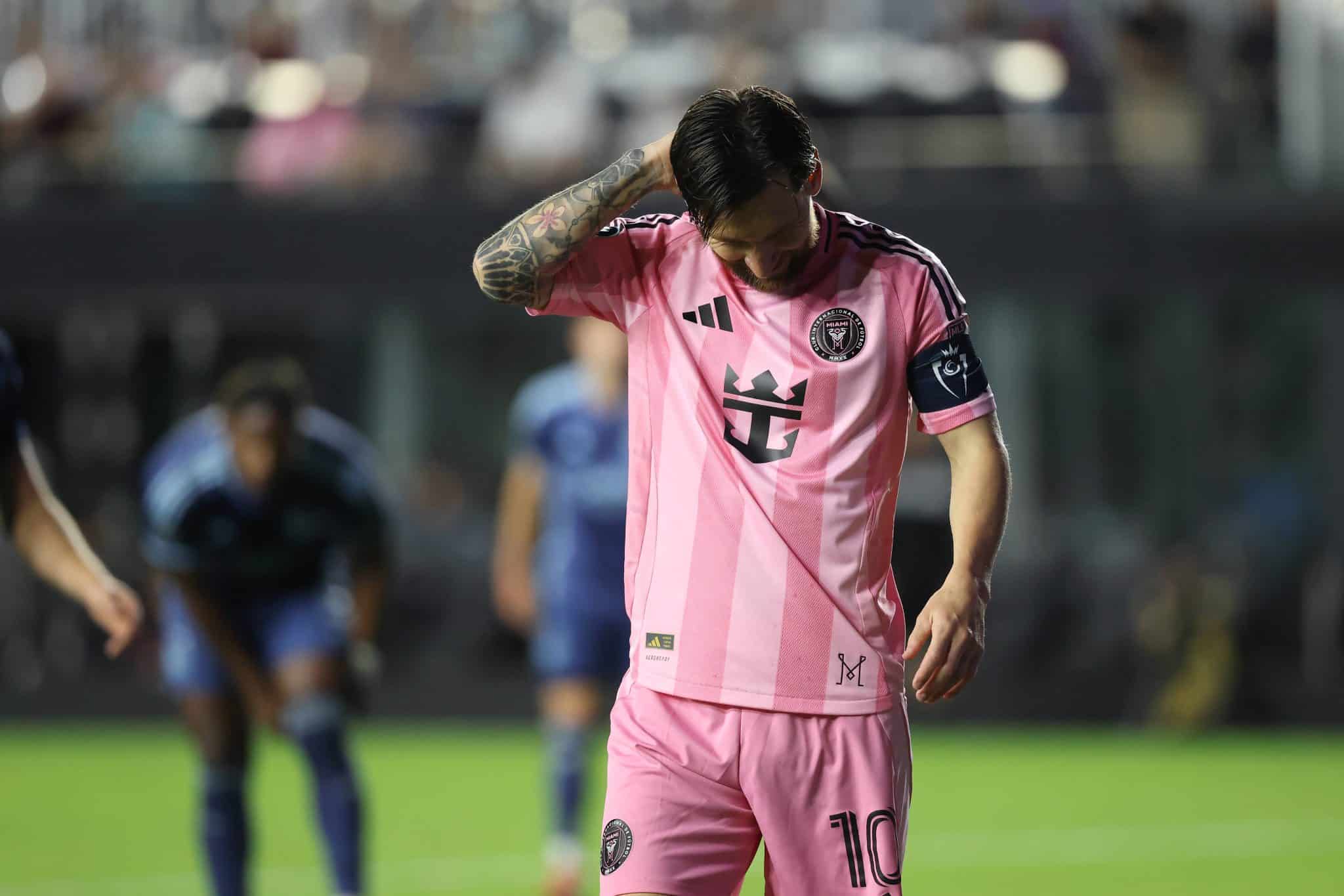 Messi durante partida do Inter Miami