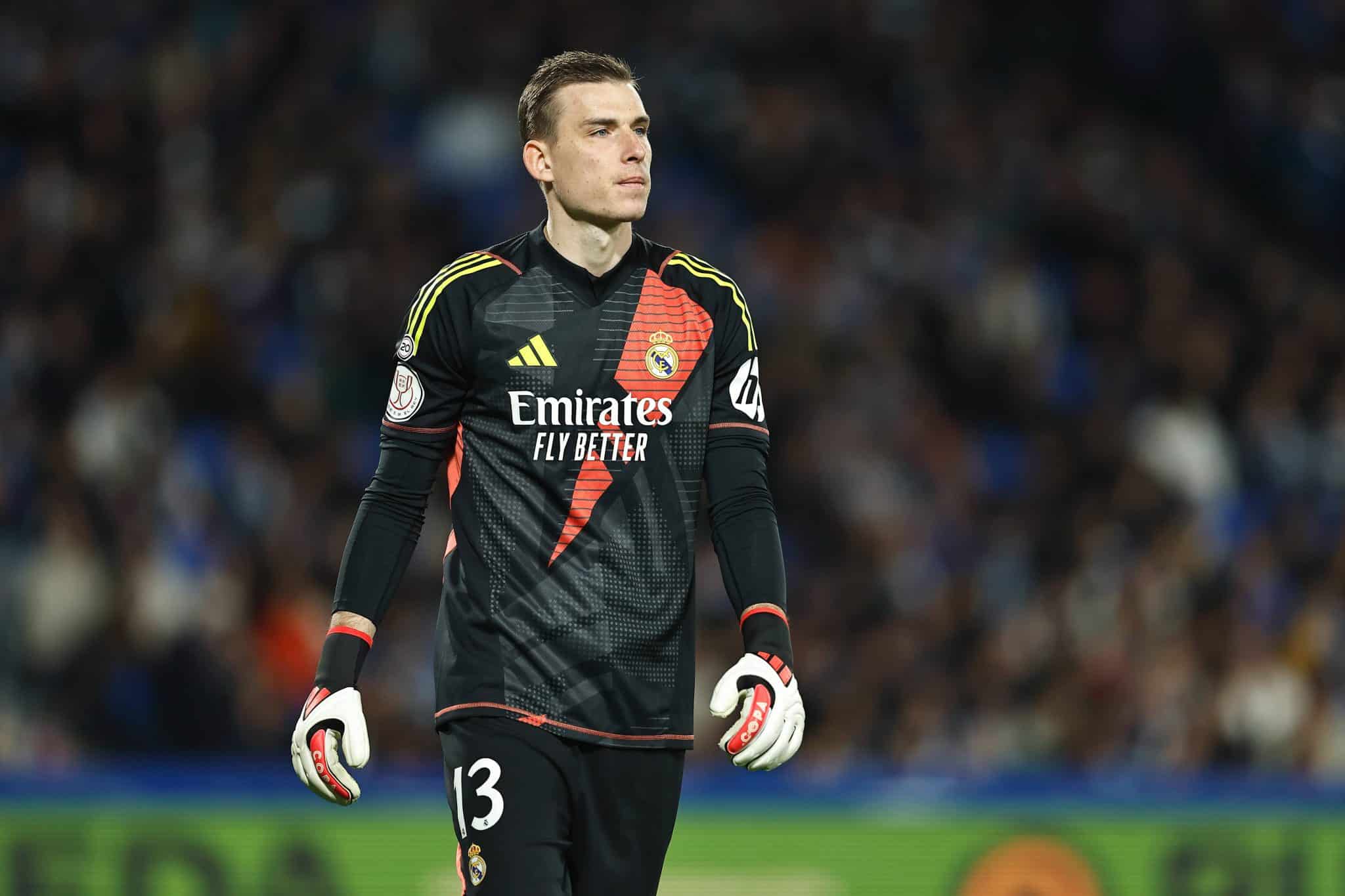 Lunin em a&ccedil;&atilde;o pelo Real Madrid