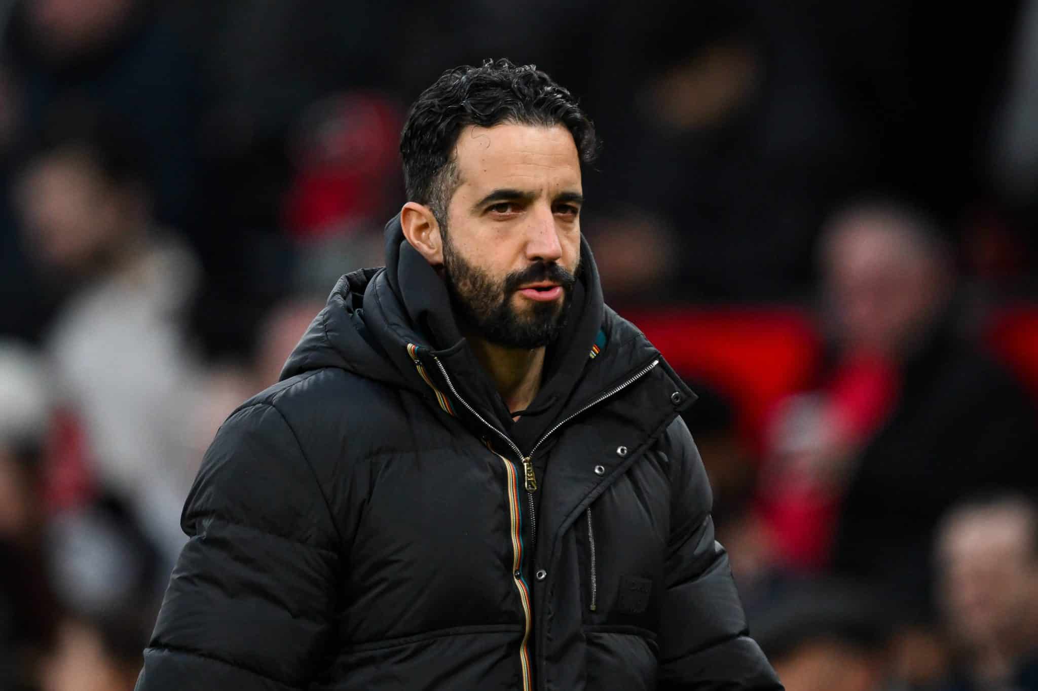 R&uacute;ben Amorim, t&eacute;cnico do Manchester United 