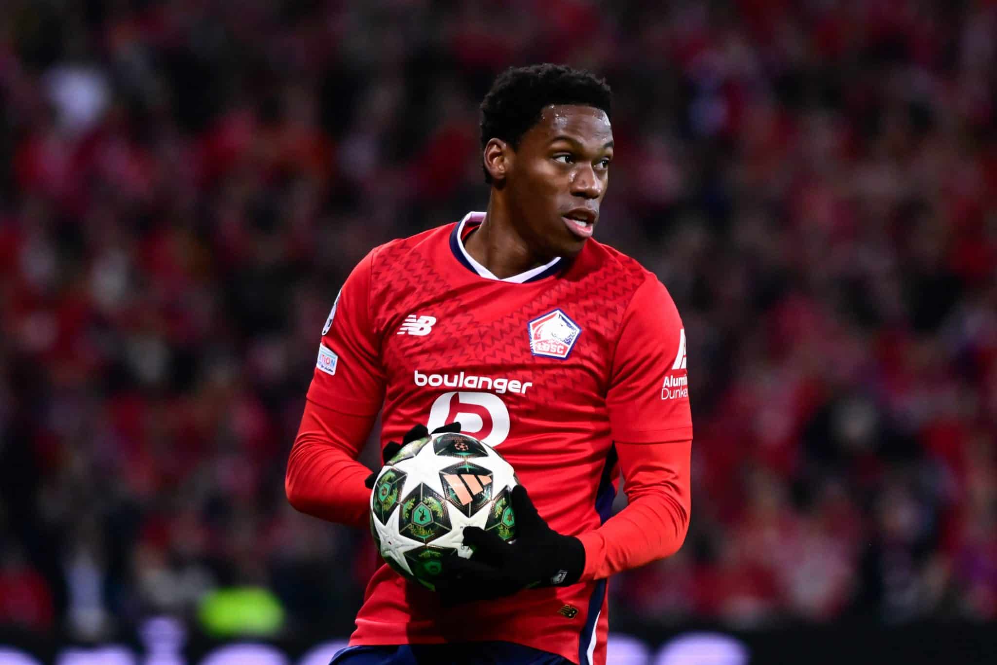 Jonathan David em a&ccedil;&atilde;o pelo Lille