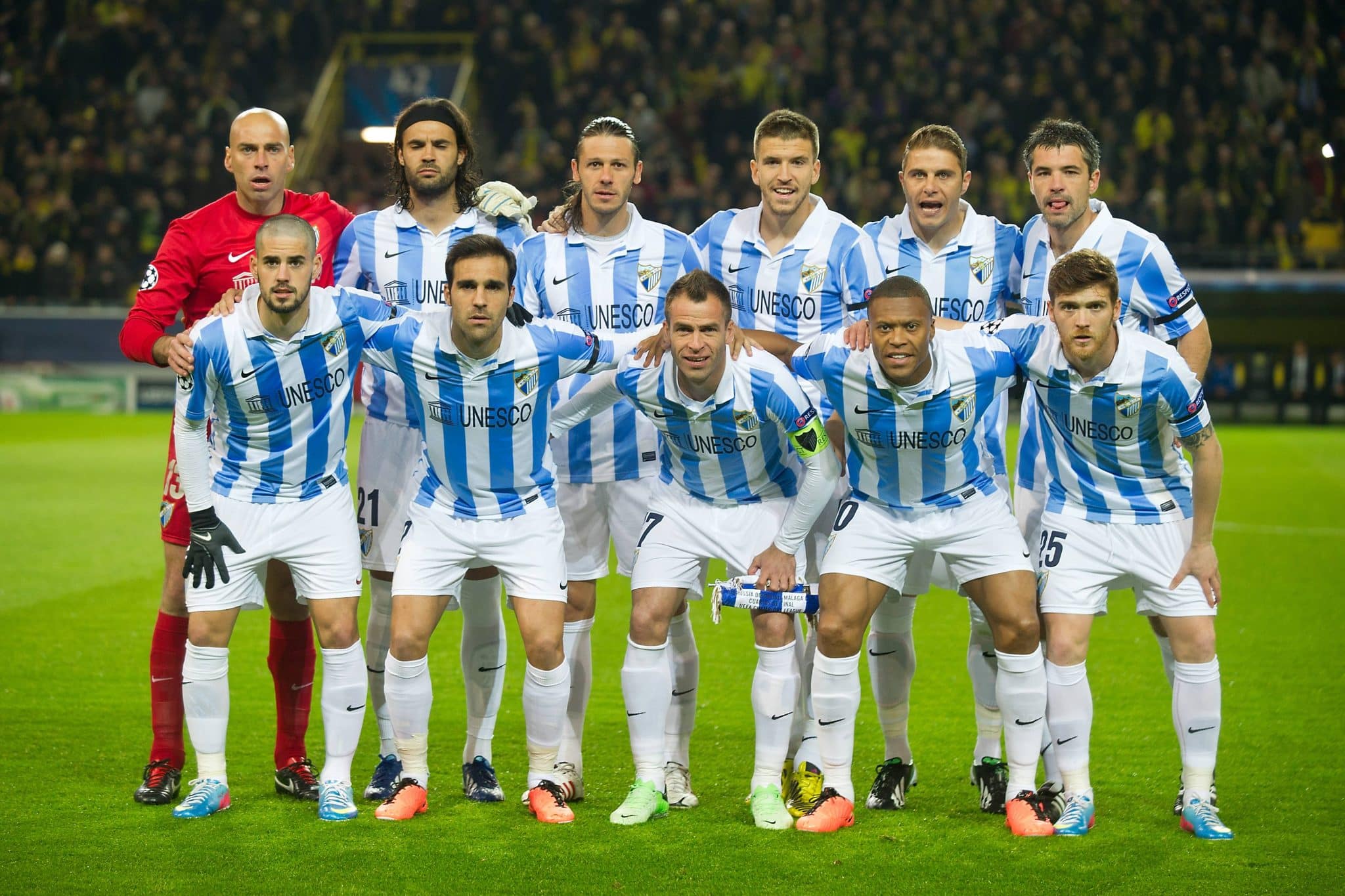 M&aacute;laga foi a sensa&ccedil;&atilde;o da Champions League 2012/13 Foto: (Imago)