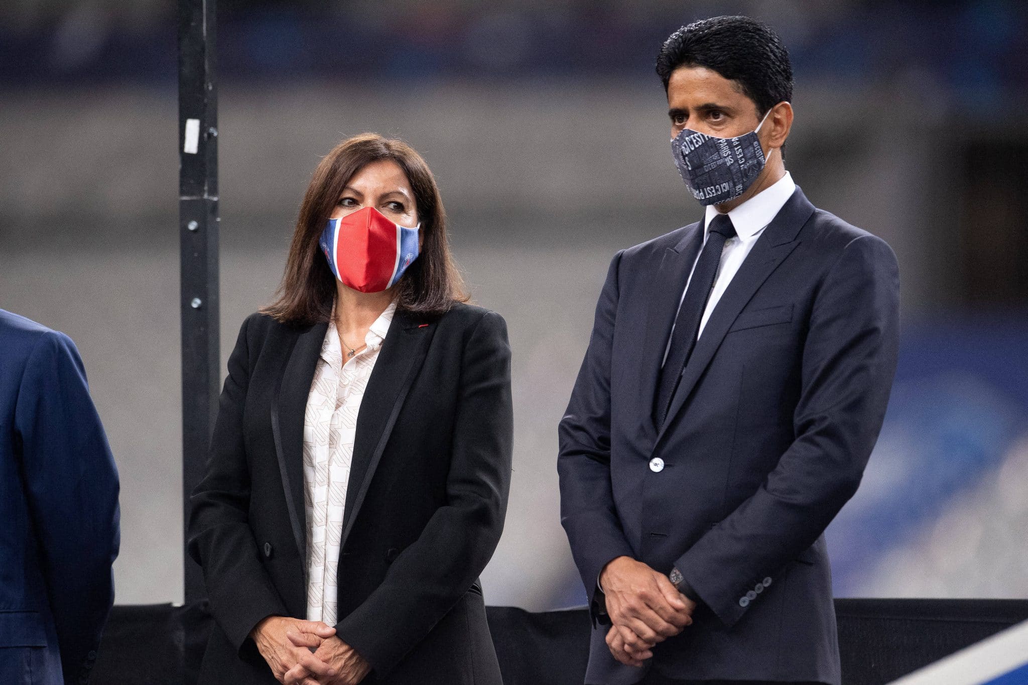 Anne Hidalgo e Nasser al-Khelaifi