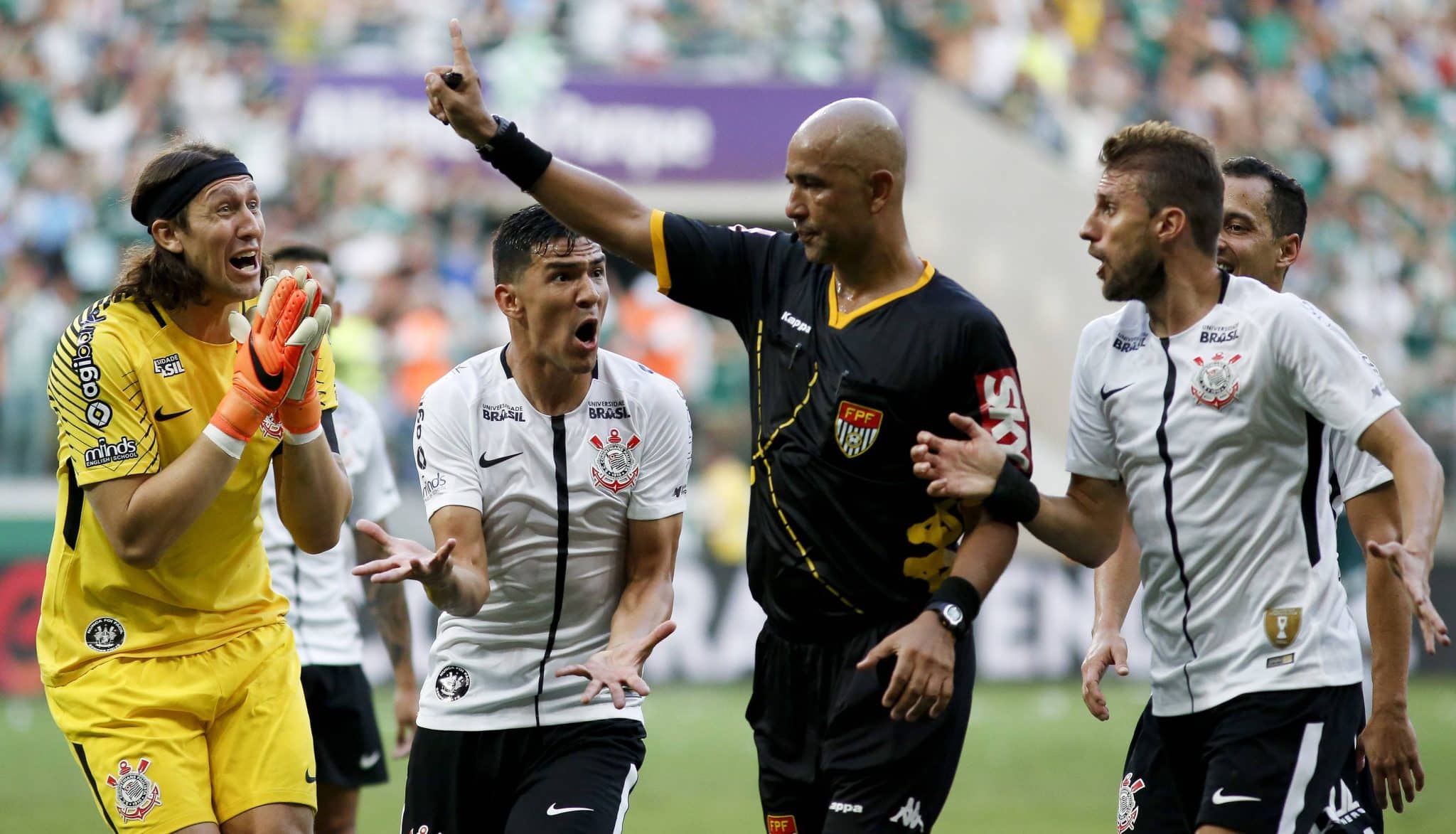 Marcelo Aparecido Ribeiro de Souza final Paulist&atilde;o 2018 Palmeiras Corinthians