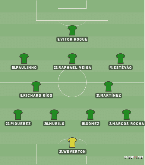 Campinho Palmeiras Brasileir&atilde;o 2025