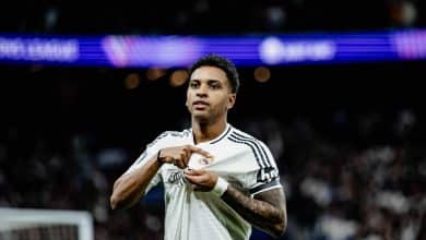 Rodrygo reitera fama de &lsquo;Mr. Champions&rsquo; em vit&oacute;ria do Real Madrid marcada por gola&ccedil;os
