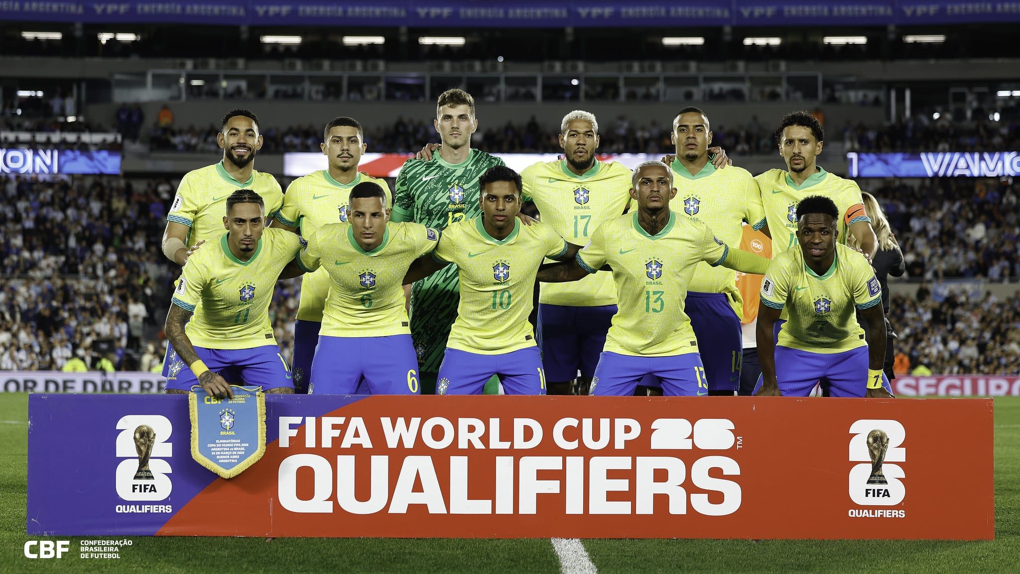 sele&ccedil;&atilde;o brasileira 2025 Premier League